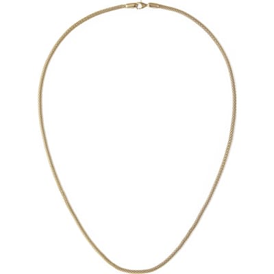 DANIEL WELLINGTON TIDE MESH DW00401099 GOLD-PLATED KETTING 1 STUK
