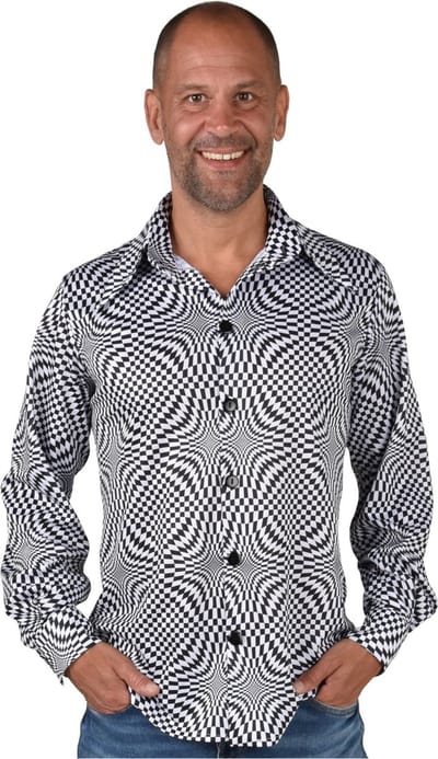 Hippie shirt Psychedelic heren