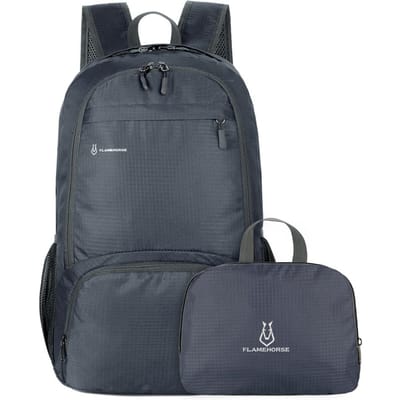 Opvouwbare rugzak Lichtgewicht waterdicht Nylon Heren Dames Buitentassen Reizen Wandelen Kamperen Fietsen School