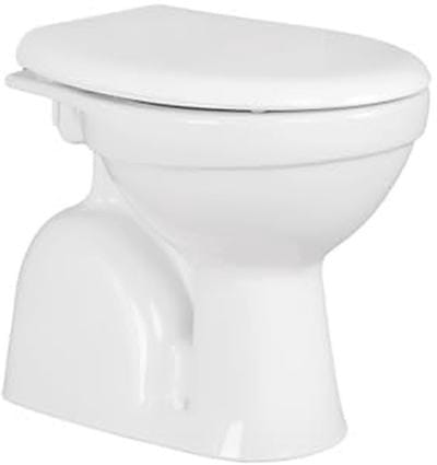 Douche-toilet met bidet-functie - Staand toilet van keramiek met hygiënische douche en softclose-deksel