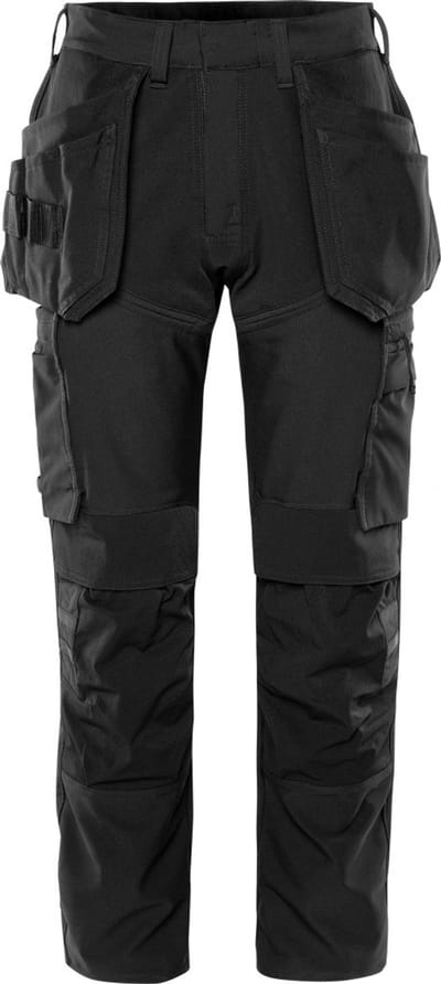 Fristads Werkbroek Stretch 2596 Lws - Zwart - C44
