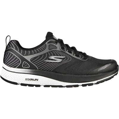 Skechers Gorun Consistent-sportschoenen voor dames (Zwart/Zilver)