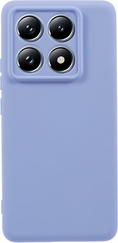 Coverup Hoesje - Geschikt voor Xiaomi 14T Pro Hoesje - Coverup Colour TPU Back Cover - Lavendel Grijs