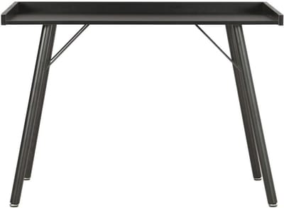 Bureau - Werkplek - Thuiswerken - Met opstaande rand - 90x50 cm - Zwart