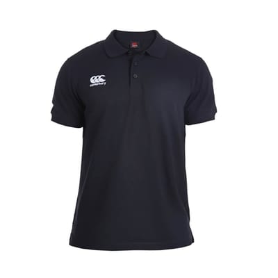 Canterbury Heren Waimak Polo Shirt (Zwart)