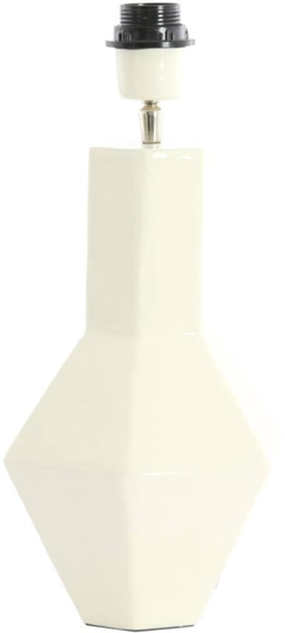 Tafellamp - crème - CALIRA - metaal - losse armatuur - E27 - 8317043 - Light & Living