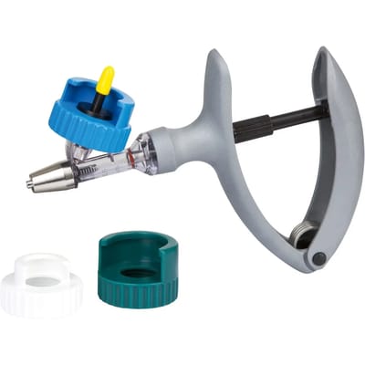 Eco-matic Spuit LL met universeel flacon adapterset 1 ML