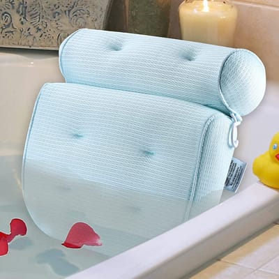 Igoods Luxe Home Spa Badkussen - Thuisspa - Luxe Badaccessoires - Blauw