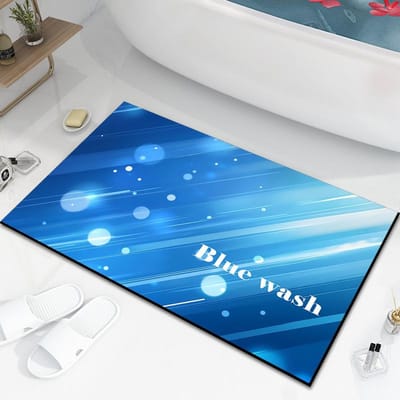 Diatomeeënaarde Technologie Duizelig Entree Veranda Badmat Absorberend, Antislip en Vuil Huishoudelijk Tapijt Nieuwe Kamer 40 * 60CM diatom mud
