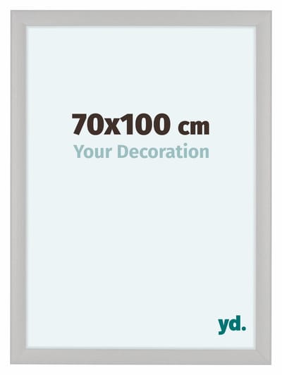 Your Decoration - Fotolijst 70x100 cm - MDF - Wit Houtnerf - Como