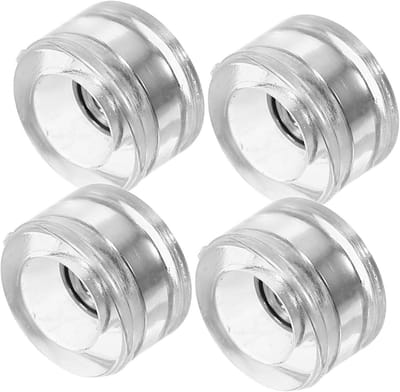 4x Vingerboard Wielen met High-Speed Lagers - Vervangingsonderdelen voor Finger Skateboard