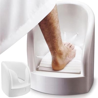 Voetenbad met spray - Douche voeten - Hygiënisch reinigen - Druk spray functie - 43 x 33 x 33 cm