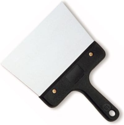 Déglon Chocoladespatel – Flexibel Roestvrij Staal – Zwart Handvat – 24 cm