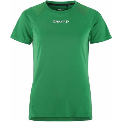 Craft Rush 2.0 Running T-Shirt Dames - Groen | Maat: M