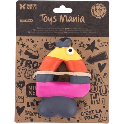 Vissen vlinder speelgoed voor hond Martin Sellier