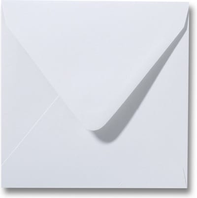 Envelop 16 x 16 Zilvergrijs, 100 stuks