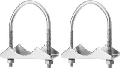 Set van 2 Beugels voor Antenne Montage op Buizen tot 52mm Diameter
