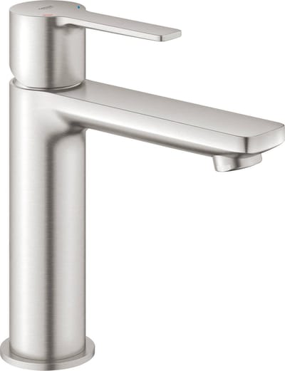 GROHE Lineare Wastafelkraan S - Lage uitloop - Supersteel