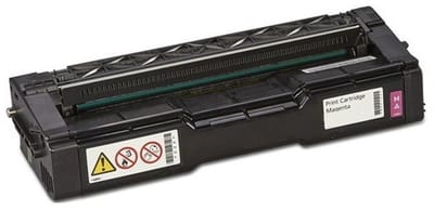 Toner geschikt voor Ricoh SPC250E (407542) | 1x Magenta geschikt voor Ricoh Aficio SP C250 - C250dn - C250e - C250sf - C250SFW - C260DNW - C250SFNW - C261DNW - C261SFNW