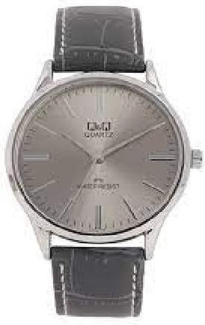 Mooi klassiek herenhorloge model c214j322y met grijs lederen band 3 atm waterdicht