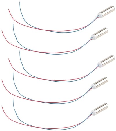 Vibratiemotor 12V voor Massager - 5 Stuks Waterdichte Micro Coreless Motor met 14500RPM en Sterke Trillingen