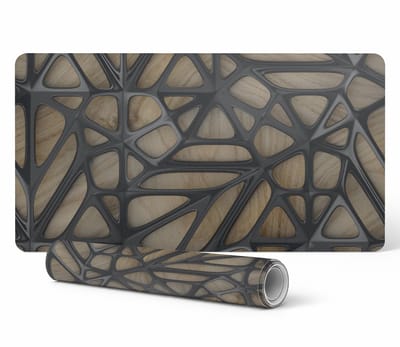 Beschermmat voor een tafelblad in een bedrijf of kantoor, opengewerkte structuur, 120x60 cm