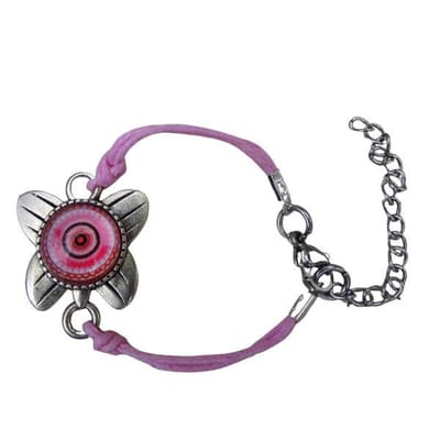 2 Love it Vlinder A - Armband - Verstelbaar in maat 12.5 tot 16 cm - Roze