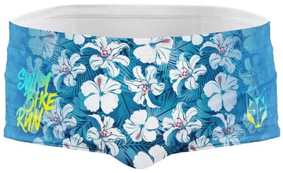 Otso Swim Bike Run Flower Zwemboxer Blauw XL Man