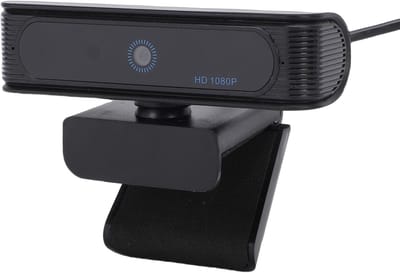 Webcam Gezichtserkenning - Computer Camera - Snel Inloggen - 120 Graden Groothoek - 1080p FHD - Zwart