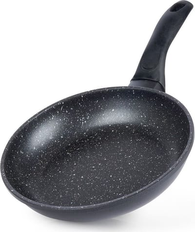 Koekenpan Graniet GRANDE 20 cm - Multifunctionele Pan voor Vlees - Groenten