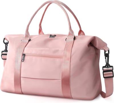 Reistassen - Waterdichte weekendtassen - Reistas - Handbagage voor dames - Reistassen - Yoga tas - Sporttassen voor heren - Vliegtuig Handbagage - Weekendtassen - Reistassen met trolleydeksels - Sporttas - Travel Bag - Roze