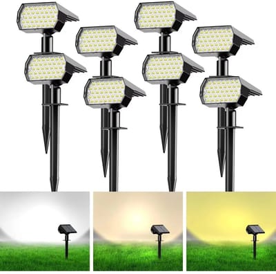 ACEP 74 LED-zonne-spotverlichting buiten - IP65 - 3 kleuren - Led lamp - Buitenlamp - Buitenlamp zonne energie - Solar tuinverlichting