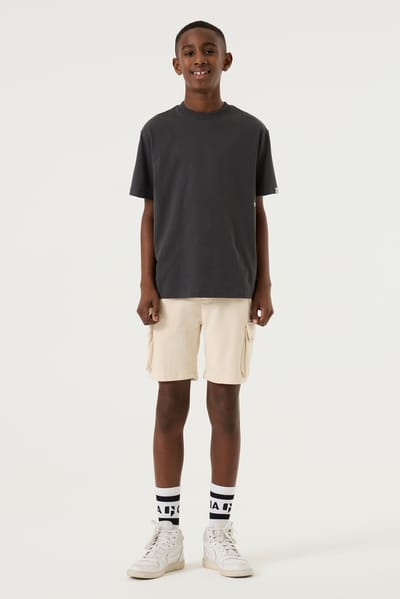 GARCIA Jongens Effen Shorts Bruin