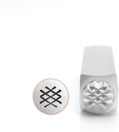 Ontwerp Stempel - Kruis Luik - Metaal Graveren - Exclusieve Lijn - 6mm Hoog