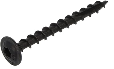 Blackline - Tellerkopschroef - TX-30 - 6 x 40mm - Zwart - Voldraad (50 stuks)