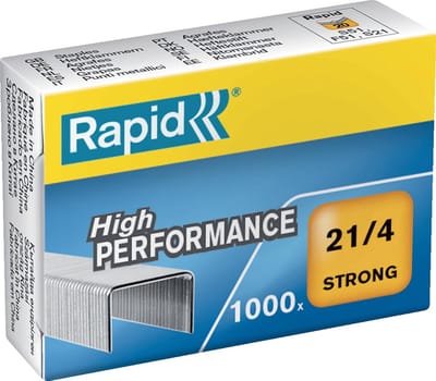 Rapid Nietjes 21/4, doos van 1.000 nietjes 10 stuks