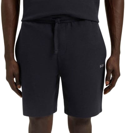 regular fit sweatshorts met structuurpatroon