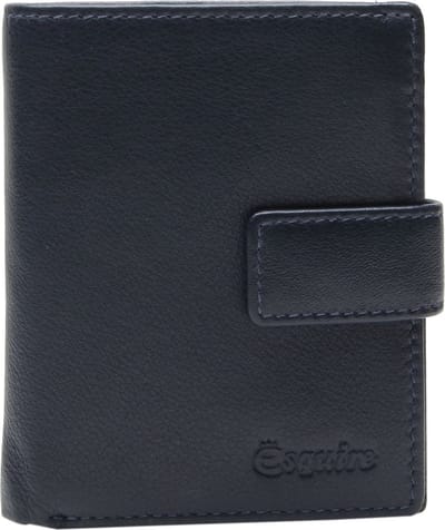 Esquire Leren portemonnee Viktoria 62 Wallet Navy donkerblauw
