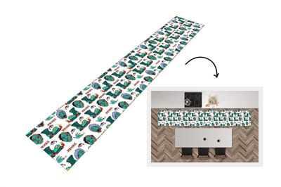 Keukenloper - Loper keuken - Tiener - Zombie - Schoenen - Patronen - 300x50 cm - Keukenloper vinyl