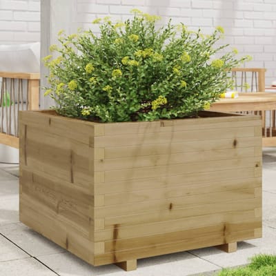 vidaXL - Plantenbak - 70x70x49,5 - cm - geïmpregneerd - grenenhout