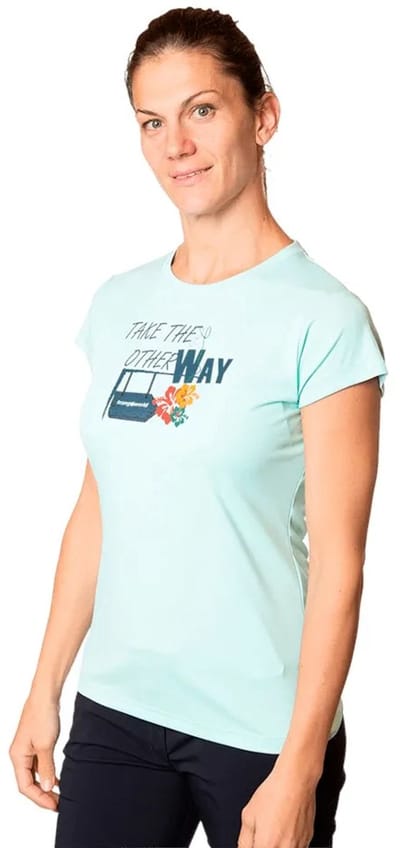 Trangoworld Myra T-shirt Met Korte Mouwen Wit XS Vrouw