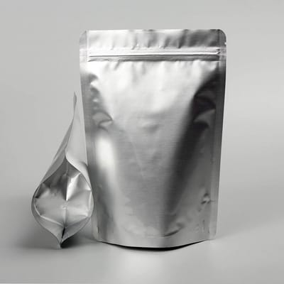 Dailygoods- Voedselzakken 35 Stuks - Aluminiumfolie Opbergtas - Hersluitbare Ritszakken - 31 cm x 21 cm - Duurzaam - Veilig voor Levensmiddelen - Opbergtassen