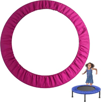 Trampoline Veiligheidspad - Veerspannerhoes - Binnen Fitness - Waterdicht Oxford Materiaal - 91 cm - Rood