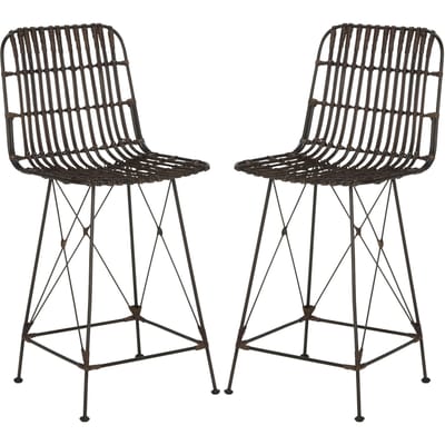 Set van 2 barkrukken Lockhart | Safavieh