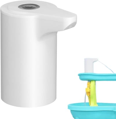 Watertafelpomp - Waterpomp speelgoed - Buitenspelen kinderen - Draadloos gebruik - 10x112x64cm - Wit