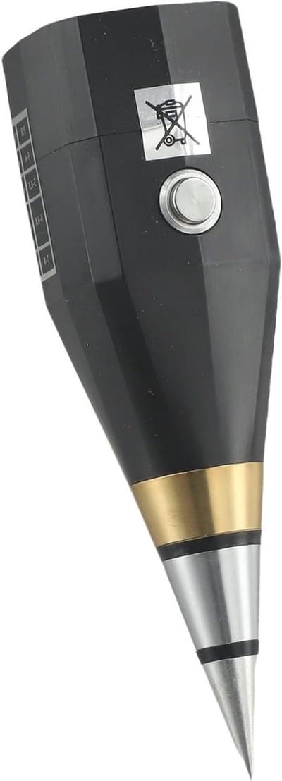 Bodemtester pH-meter - Vochtsensor Tuin - Plantenverzorging Meten - Nauwkeurige Metalen Sonde - 5 cm Sonde - Zwart
