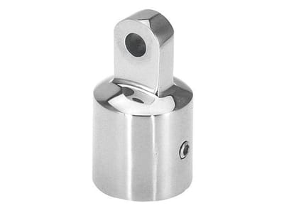 Talamex Buiskapbeslag Buiskapbeslag RVS eindstuk 25MM