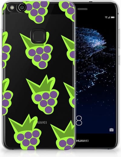 Huawei P10 Lite Siliconen Case Druiven