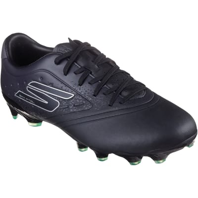 Skechers Performance Skechers Razor 1.5 Academy FG Heren Zwarte/Zilveren Voetbalschoenen