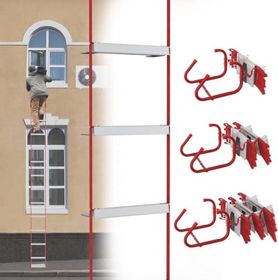Noodreddingsladder voor Universele Bevestiging - Brandwerend en Draagbaar